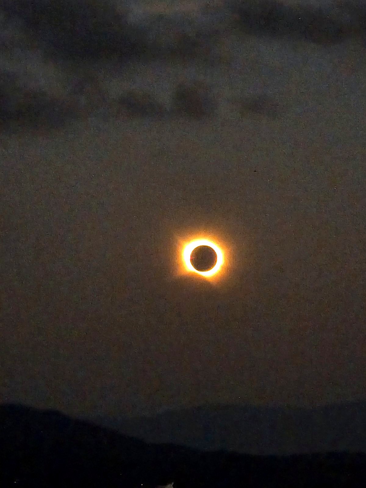El eclipse total de sol visto desde el Delta del Ebro